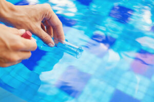 Analyzing of a water from swimming pool